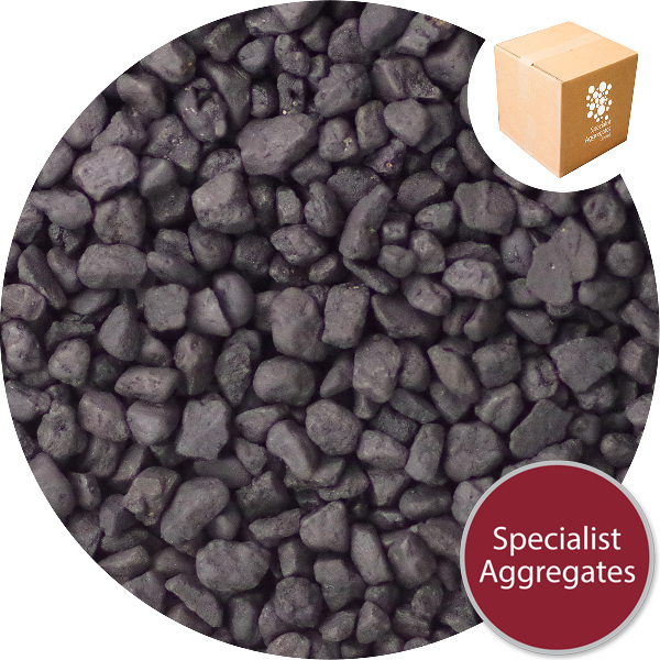 Rounded Gravel - Jet Black from Specialist Aggregates, Buy Online